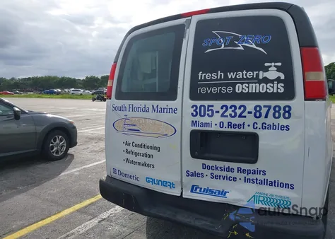 2010 Chevrolet Express G1500 from USA, damaged, VIN 1GCUGADX9A1117100